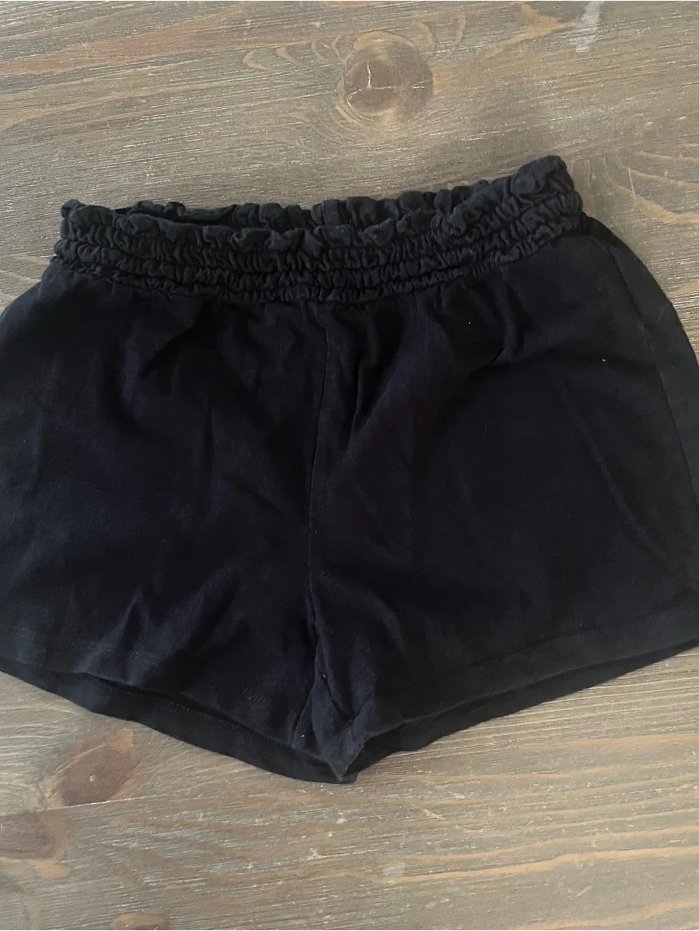 GAP Kids Girls Size M 8-9 Black Elastic Waist Shorts